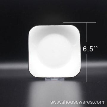 Wholesale 7/8/9/12 Inch Porcelain Square sahani